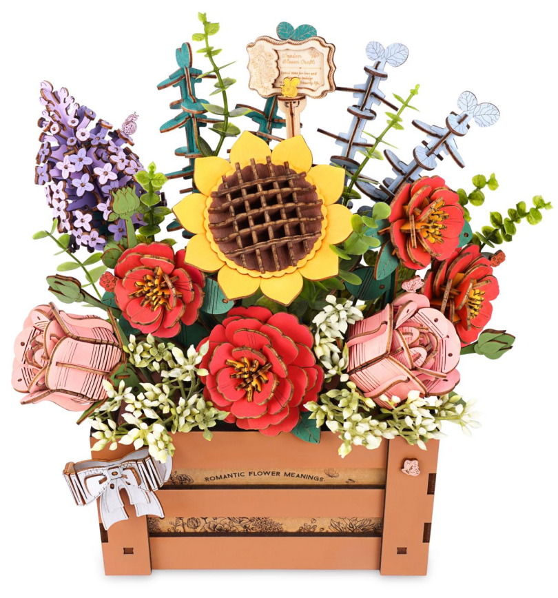 Wooden Bloom Box
