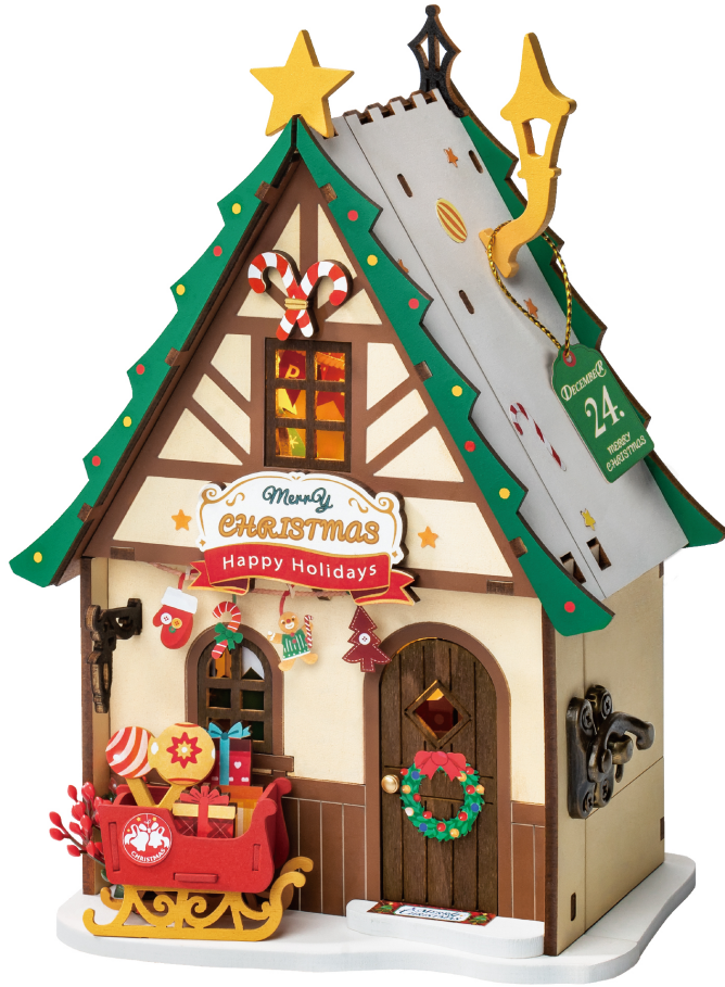 Twinkling Christmas House